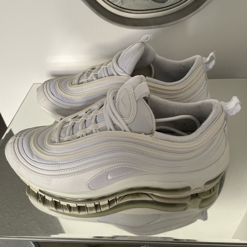 Nike Air Max 97 in White and Cream